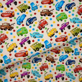 Cars 012 Canvas Fabric Sheet