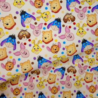 Pooh 070 Canvas Fabric Sheet