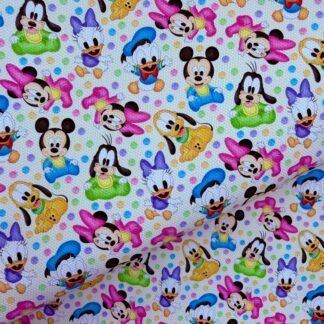 Clubhouse Friends 152 Canvas Fabric Sheet