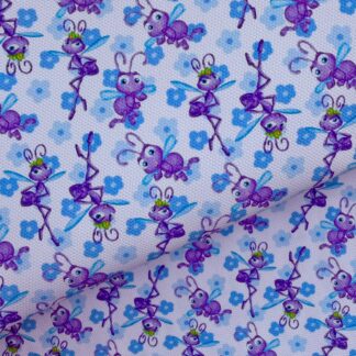 Pixar Bugs 002 Canvas Fabric Sheet