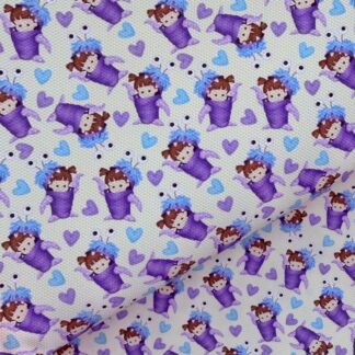 Monsters 004 Canvas Fabric Sheet