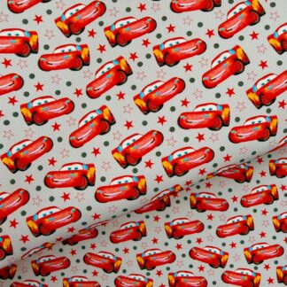 Cars 011 Canvas Fabric Sheet