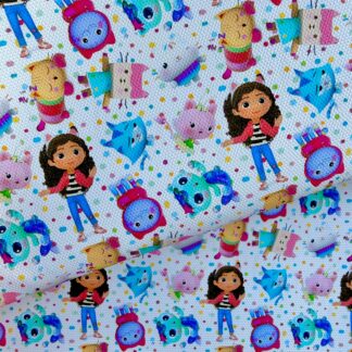 Dollhouse 021 Canvas Fabric Sheet