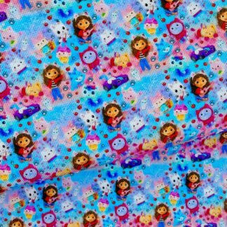 Dollhouse 025 Canvas Fabric Sheet