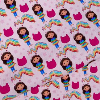 Dollhouse 017 Canvas Fabric Sheet