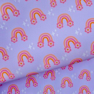 Rainbow 001 Canvas Fabric Sheet
