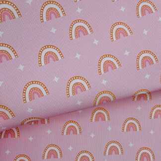 Rainbow 004 Canvas Fabric Sheet