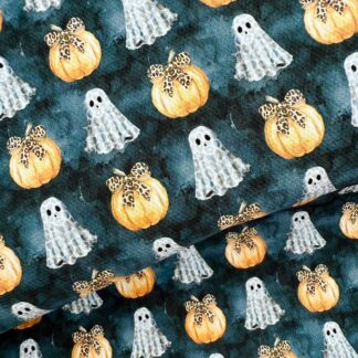 Cute Ghosts 012 Canvas Fabric Sheet