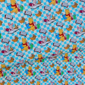 Disney School 003 Canvas Fabric Sheet
