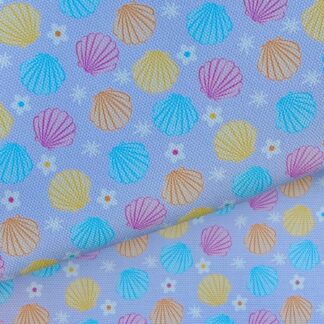 Seashells 003 Canvas Fabric Sheet
