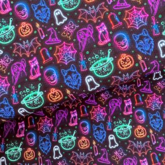 Halloween 007 Canvas Fabric Sheet