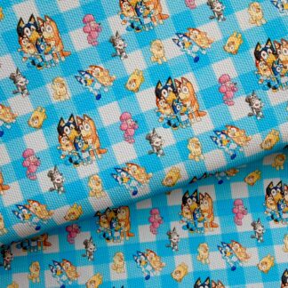 Blue Dog 024 Canvas Fabric Sheet