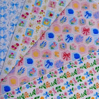 Florals Canvas Sheet Bundle Reduced To Clear