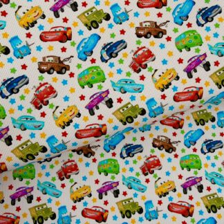 Cars 010 Canvas Fabric Sheet