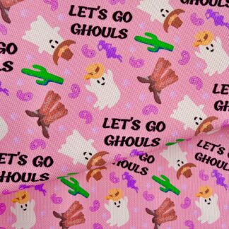 Cowboy Ghosts 001 Canvas Fabric Sheet