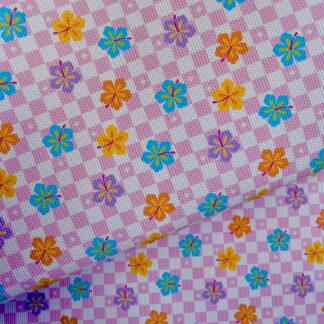 Flowers 073 Canvas Fabric Sheet