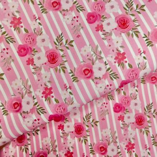 Flowers 074 Canvas Fabric Sheet