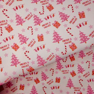 Cute Christmas 002 Canvas Fabric Sheet