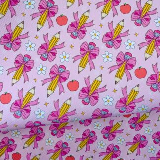 School 005 Canvas Fabric Sheet