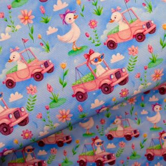 Ducks 005 Canvas Fabric Sheet