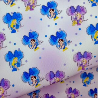Princess 007 Canvas Fabric Sheet
