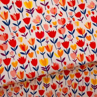 Tulips 001 Canvas Fabric Sheet