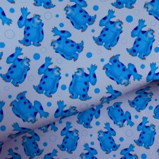 Monsters 010 Canvas Fabric Sheet