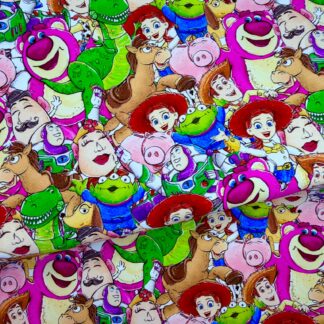 Pixar Movies 065 Canvas Fabric Sheet