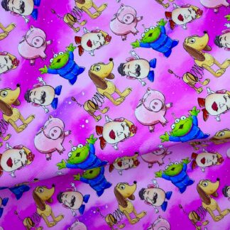 Pixar Movies 067 Canvas Fabric Sheet