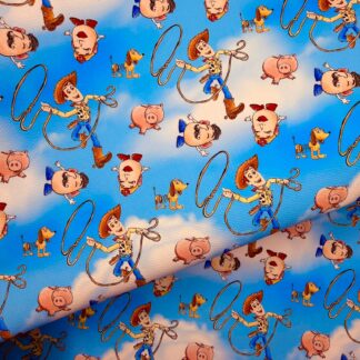 Pixar Movies 073 Canvas Fabric Sheet