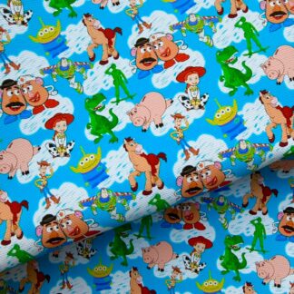 Pixar Movies 075 Canvas Fabric Sheet