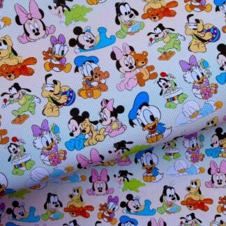 Clubhouse Friends 176 Canvas Fabric Sheet