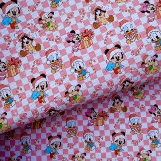 Disney Christmas 007 Canvas Fabric Sheet