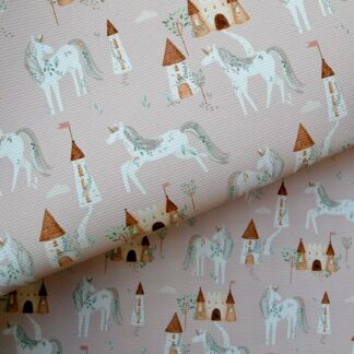 Unicorn 034 Canvas Fabric Sheet