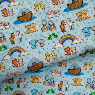 Noahs Arc 001 Canvas Fabric Sheet