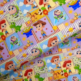 Pixar Movies 092 Canvas Fabric Sheet
