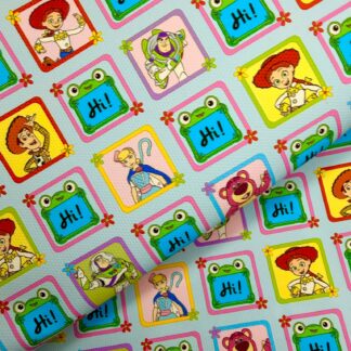 Pixar Movies 096 Canvas Fabric Sheet
