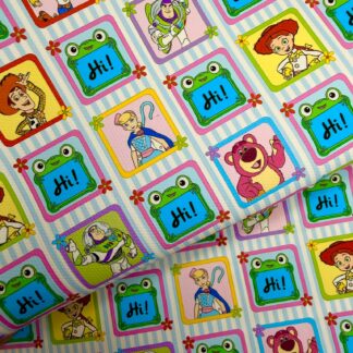 Pixar Movies 098 Canvas Fabric Sheet