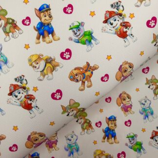 Rescue Pups 011 Canvas Fabric Sheet