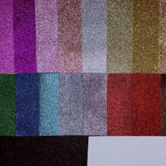 Glitter Fabric Sheet Bundle 20pcs