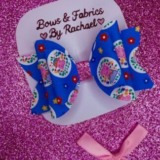 Pink Piggie 036 Hair Bow