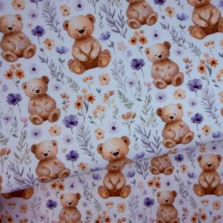 Bears 007 Canvas Fabric Sheet