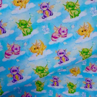 Dragons 011 Canvas Fabric Sheet