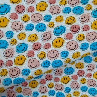 Smiley 006 Canvas Fabric Sheet