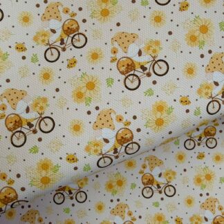 Summer Gonk 001 Canvas Fabric Sheet