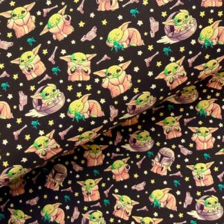 Yoda 014 Canvas Fabric Sheet