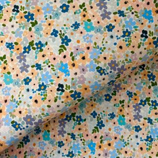 Flowers 077 Canvas Fabric Sheet