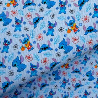 Disney Experiment 101 Canvas Fabric Sheet
