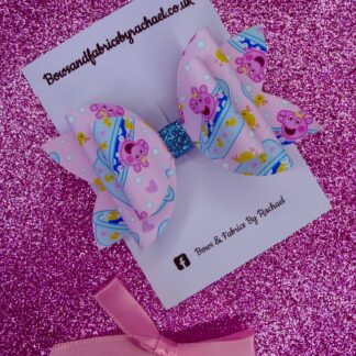 Pink Piggie 030 Hair Bow