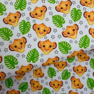 King 022 Canvas Fabric Sheet